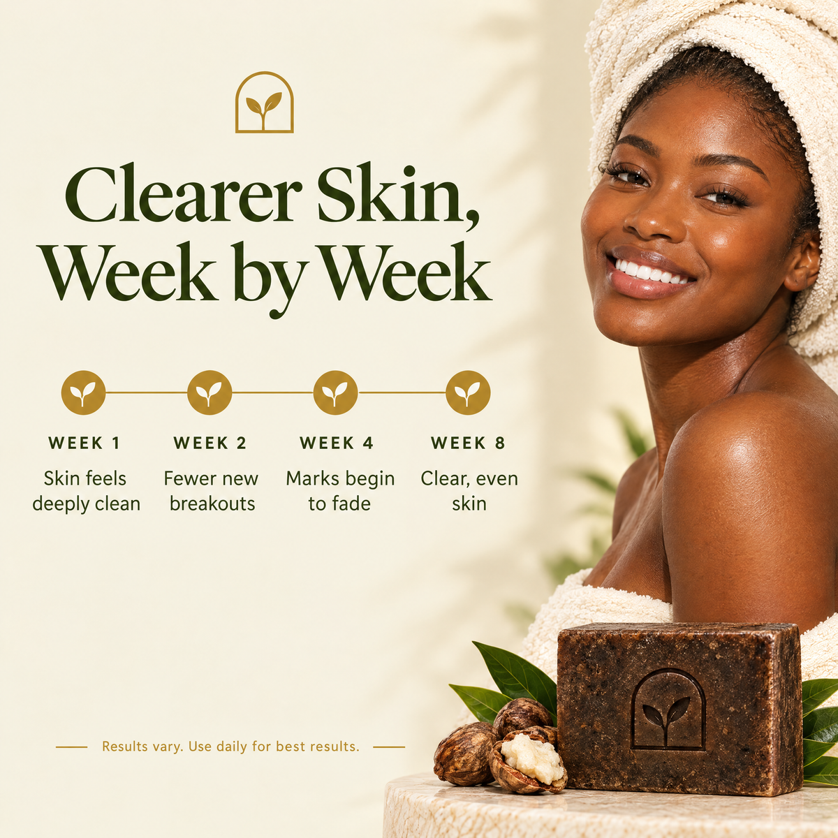Aurevia African Black Soap Double Glow Bundle