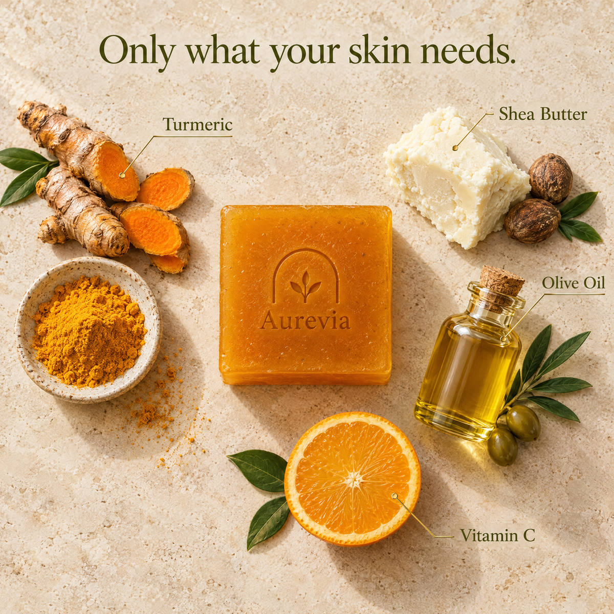 Aurevia Turmeric Soap Double Glow Bundle
